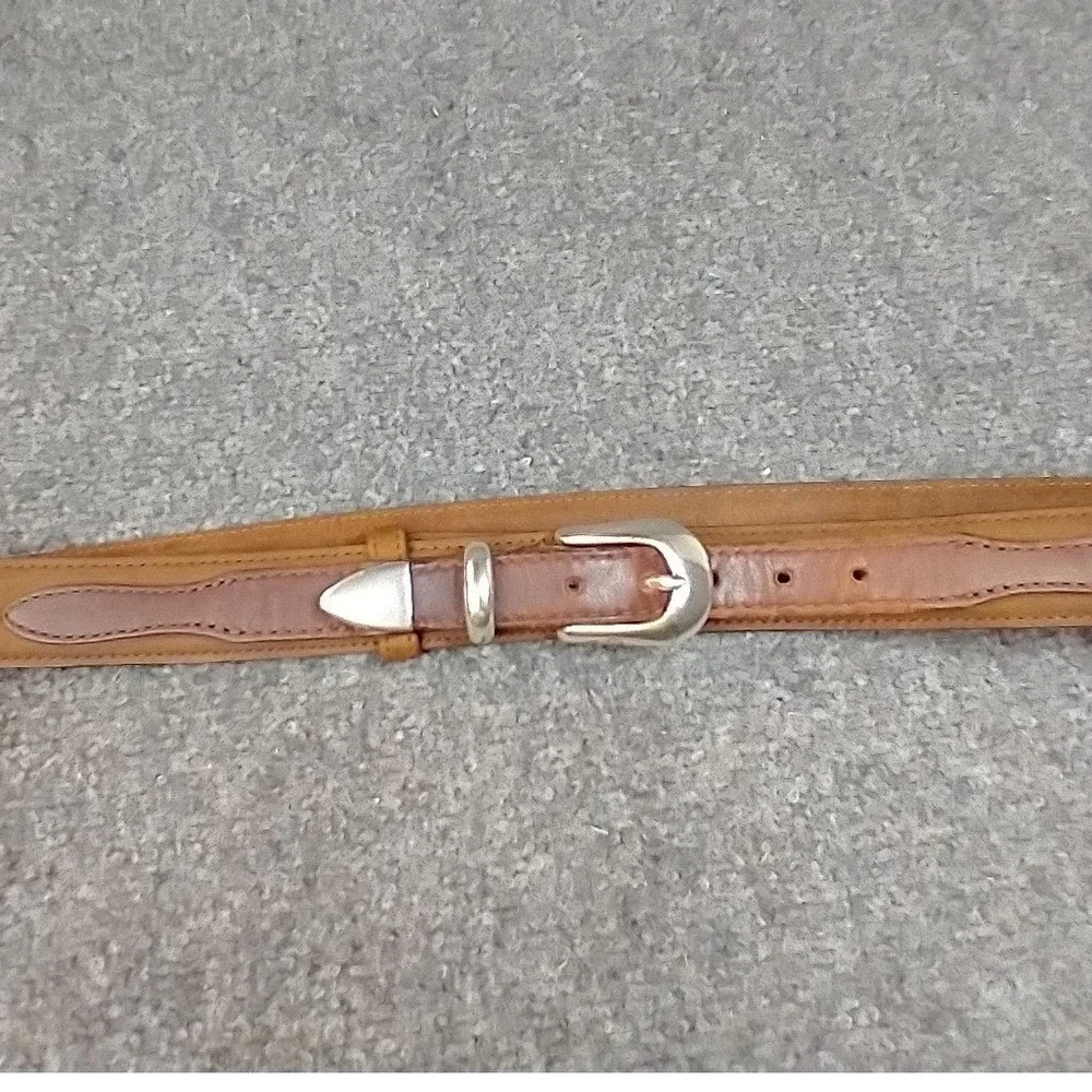 Orvis leather belt